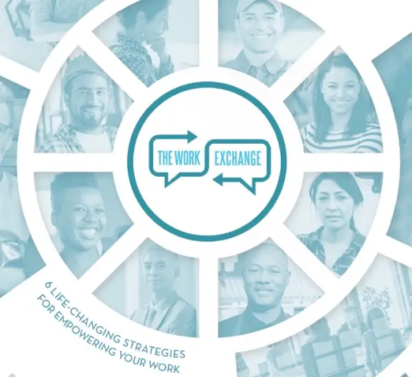 the work exchange graphic